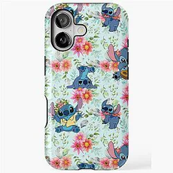 Stitch on iPhone Tough Case
