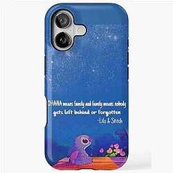 Stitch Ohana iPhone Tough Case