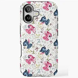 Stitch and Angel iPhone Tough Case