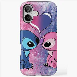 Stitch and Angel iPhone Case