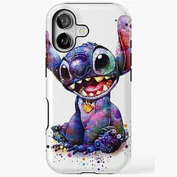 Stitch Colorful iPhone Tough Case
