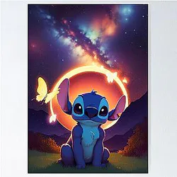 Stitch Fairy Poster
