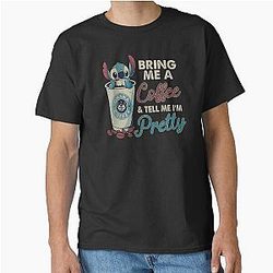 Coffee Disney Stitch Classic T-Shirt