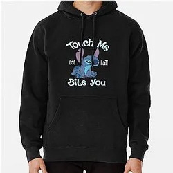 Stitch and Lilo Stitch Pullover Hoodie