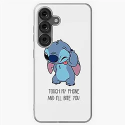 Don't touch my phone or I'll bite you Samsung Galaxy Case