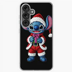 Kawaii Stitch Christmas Embroidery Design Samsung Galaxy Case