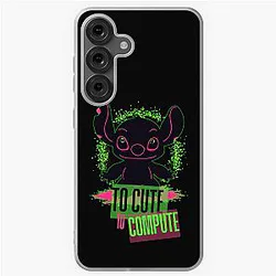 Stitch Pop Minimal Design Schitts Creek Inspired Fan Art Samsung Galaxy Soft Case