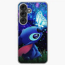 Stitch Butterfly Starry Sky Samsung Galaxy Soft Case