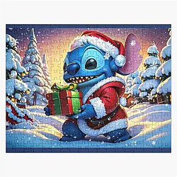 Stitch giving Jigsaw Puzzle