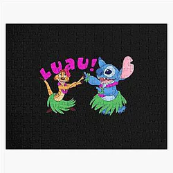 Art Lilo Stitch Jigsaw Puzzle
