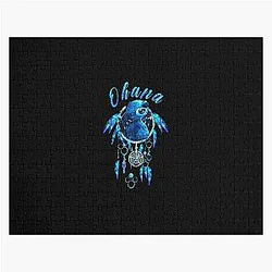 Stitch Ohana means family Jigsaw Puzzle