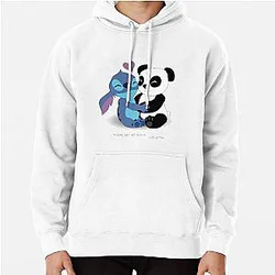 Stitch Panda Pullover Hoodie