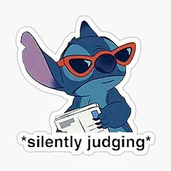 Stitch's Judgment - Stitch from Lilo and Stitch