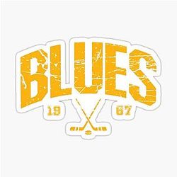 Art - St Louis Blues Sticker