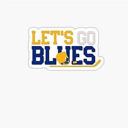 Art St. Louis Blues Sticker