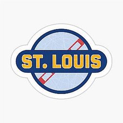 Art St. Louis Blues Sticker
