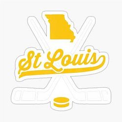 Art St. Louis Blues Sticker