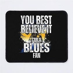 St Louis Blues Fan Hockey Mouse Pad
