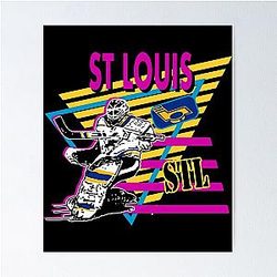 Art St Louis Blues Poster