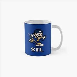 St. Louis Blues Classic 8-bit Retro Pixel Art Videogame Player Mug