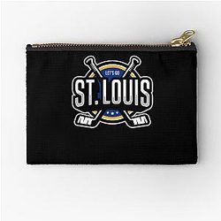 Art St Louis Blues Zipper Pouch