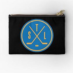 Art St Louis Blues Zipper Pouch