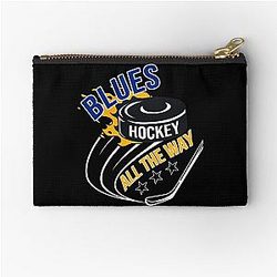 Art St Louis Blues Zipper Pouch