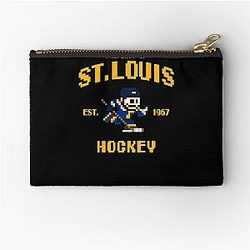 Art St Louis Blues Zipper Pouch