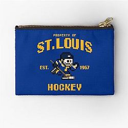 Property of St. Louis Blues Hockey Zipper Pouch