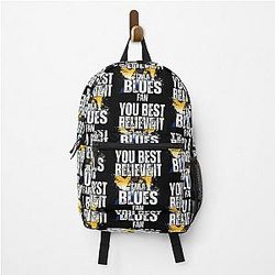St Louis Blues Fan Hockey Backpack