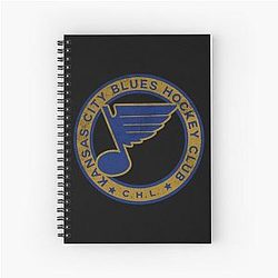 Art St Louis Blues Spiral Notebook