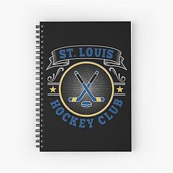 Art St Louis Blues Spiral Notebook
