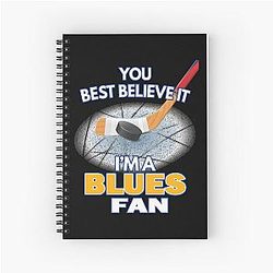 Art St. Louis Blues Notebook