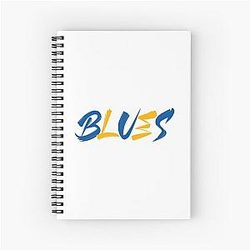 St. Louis Blues Spiral Notebook