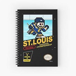 St. Louis Blues Spiral Notebook