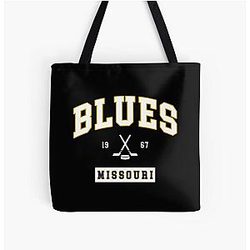 Art - St Louis Blues All Over Print Tote Bag