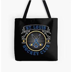 Art St. Louis Blues All Over Print Tote Bag
