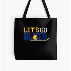 Art St Louis Blues All Over Print Tote Bag
