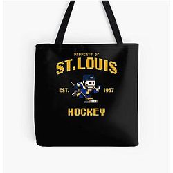 Art - St Louis Blues All Over Print Tote Bag