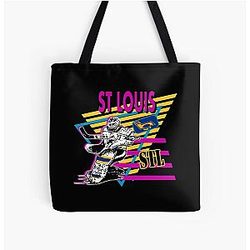 Art St Louis Blues All Over Print Tote Bag