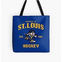 Property of St. Louis Blues All Over Print Tote Bag