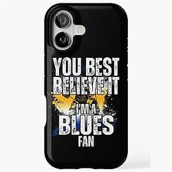 St Louis Blues Fan Hockey iPhone Case