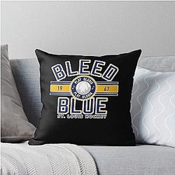 Art St Louis Blues Throw Pillow