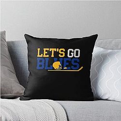 Art St Louis Blues Throw Pillow