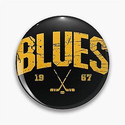 Art St. Louis Blues Pin