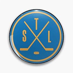 Art St Louis Blues Pin