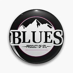 Art St. Louis Blues Pin