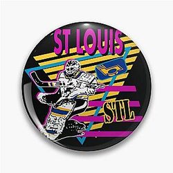 Art St. Louis Blues Pin