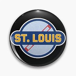 Art St Louis Blues Pin