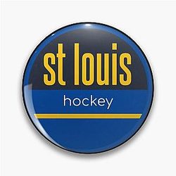 Art St Louis Blues Pin